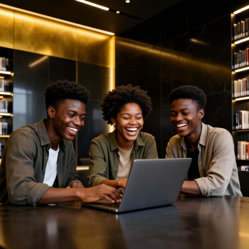 Study squad student learning scene