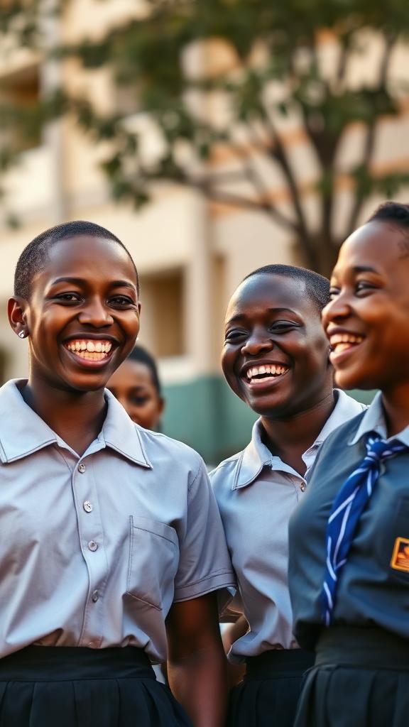 Squad goals student learning scene
